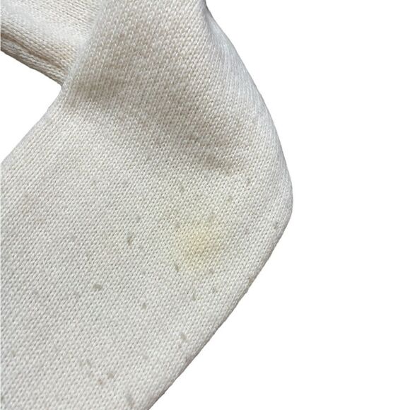 ALPS & METERS Ski Race Knit Monarch Sweater Cream Gray Size Medium - Picture 4 of 8